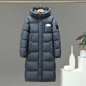 2022 Style Famous Designer Men's long Down Jacket Co-branding Canada North Winter Hooded Coat Jackets Outdoor Men Clothing Windproof S-2XL 2122 WBHC