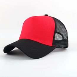 2022 Summer Baseball Cap Factory Wholesale Printing broderie Advertising Travel Club Team School Sponge Mesh Cap Custom Logo