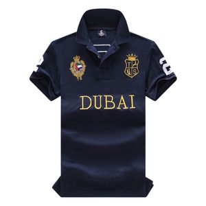 2022 été Dubaï polos chemise hommes coton à manches courtes ample décontracté sports européens et américains respirant T-shirt S-6XL