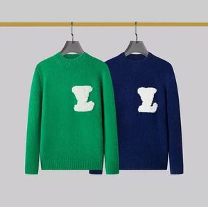 Designer Truien Luxe Heren Gebreide Truien Met Lange Mouwen Dames Letters Jacquard Senior Klassieke Vrije Tijd Herfst Winter Warm Houden Oversized Top