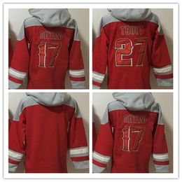 Sudadera con capucha del equipo de béisbol, camisetas para fanáticos de trucha Ohtani, talla S-XXXL, Color rojo, 2022