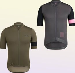 2022 Team Ademende Wielertrui Heren Zomer MTB Cyclus Kleding Korte Mouwen Fietskleding Racing Tops Fietsshirt Outdoor sportkleding Y21121019277686