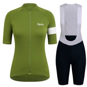 2022 equipo de verano camisa de manga corta Ciclismo Jersey ropa de bicicleta transpirable MTB Maillot Ciclismo mujeres bicicleta Bib Shorts Set