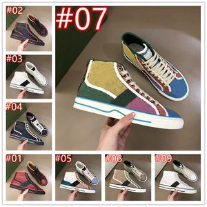 2022 Tennis 1977 Canvas Casual shoes Designers Women Shoe Italy Green And Red Web Stripe Suela de goma Stretch Cotton Low Top Mens Sneaker 62le #