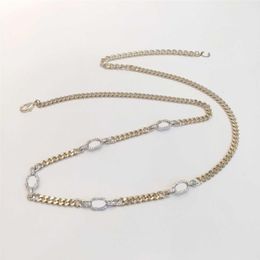 2022 Topkwaliteit Charme riemketting met woorden en sprankelende diamant in 18k verguld voor vrouwen bruiloft sieraden cadeau met doosstempel 255t