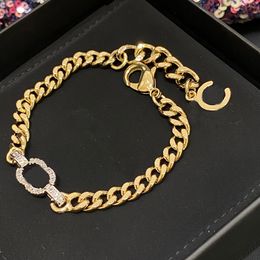 2022 Topkwaliteit bedelhanger ketting Armband met diamant in 18k vergulde en zilveren kleur voor vrouwen bruiloft sieraden cadeau met doosstempel PS4136A