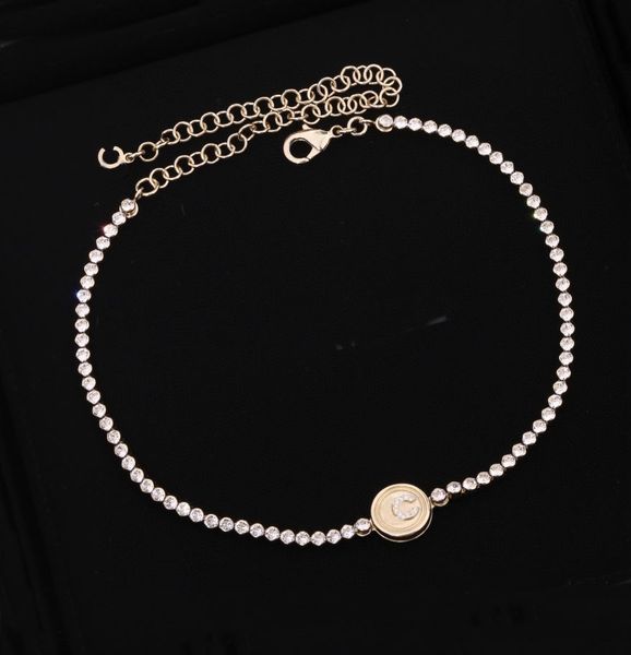 2022 Top Qualité Charme Pendentif Collier Bracelet avec Diamant et Extension Design pour Femmes Bijoux De Mariage Cadeau Avoir Boîte Timbre PS4097AV