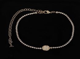 2022 Collier de pendentif à charme de qualité supérieure avec conception de diamant et de forme ronde pour les femmes bijoux de mariage cadeau avec du tampon de boîte PS755963501