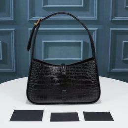 Top Qualité Designers Mini Sac fourre-tout Femmes Bandoulière Luxurys Sacs à bandoulière en cuir Dames Sacs à main en plein air Totes Nouveaux sacs à main sous-aisselles Motif crocodile 4 couleurs