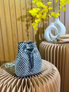 2022 Top Damestas Designer Brand Fashion Bucket Classic Quality Wallet Net rode waterdichte stoffen doos tas