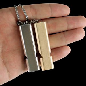 2022 Topselling gadgets en plein air Fréquence Tube Fréquence Survie Survie de la Squifle Key-Bague Sport extérieur Estamping Camping Keychain Sac Suspend