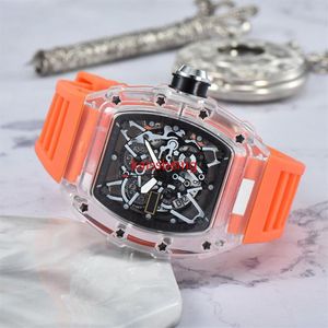 2022 Transparante Bodem Stijl Diamanten Horloge Top Luxe Horloge Vrouwen Quartz Automatisch Horloge Dz Mannelijke Klok Law247G