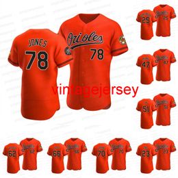 2022 Trey Mancini 30th Anniversary Orange Jersey Jahmai Jones Travis Lakins Tanner Scott Valdez Paul Fry John Means Anthony