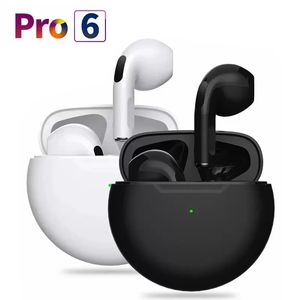 2022 TWS AIR PRO 6 Earbuds Fone Bluetooth oortelefoons draadloze hoofdtelefoon met MIC Touch Control Bluetooth -headset