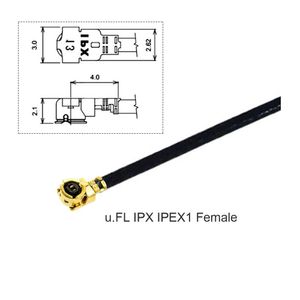 Antenne WiFi mâle femelle 2022 U.FL IPX IPEX UFL vers RP-SMA SMA, Pigtail 1.13, câble ufl1.13mm, choisissez votre longueur