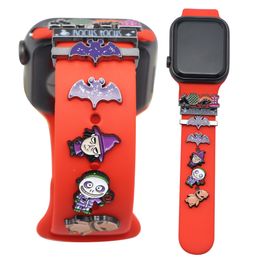 2022 UNN nuevo diseño Bad Bunny Halloween reloj encantos clavos decorativos para Apple correa de reloj