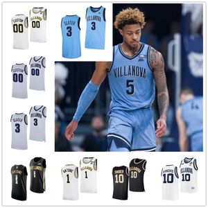 Maillot de basket Villanova Wildcats Stitche 2022 Malik Allen 15 Ryan Arcidiacono 42 Chris Ford 14 Thomas Brennan 25 Mikal Bridges 1 Jalen Brunson 11 John Celestand