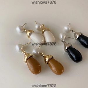 Boucles d'oreilles pendantes Vintage en forme de goutte d'eau pour femmes, bijoux chics à la mode coréenne pour fête de mariage, 2022