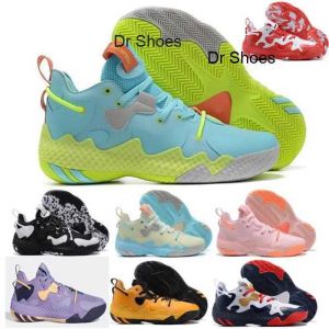 2022 Violet Harden Vol.6 chaussures de basket-ball pour hommes 6s VI Green Wonder Mauve Turbo Gren Mist Pulse Aqua Solar Yelar Zapatos Man Trainers Taille