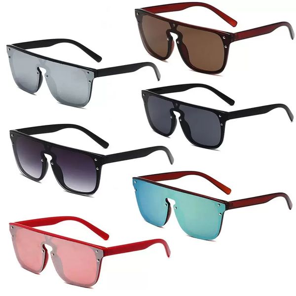 Lunettes de soleil de styliste originales, monture PC, classiques à la mode pour femmes et hommes, unisexe, 7 couleurs, vente en gros, 2022