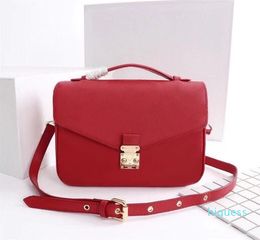 2022-Venta al por mayor bolso de mensajero de cuero genuino original señora satchel moda bolso de hombro bolso señora presbicia hombro bandolera mujer