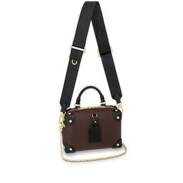 2022 mulheres designer de luxo bolsa ombro senhoras marca moda bolsa mini sacos clássicos couro genuíno crossbody bolsa dupla corrente