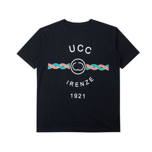 2024 T-shirt de créateur pour hommes T-shirt de mode T-shirt de luxe T-shirt pour femmes Col ras du cou Coton respirant Alphabet T-shirt 68s Blanc Noir S-5XL