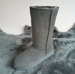 2022 Dames klassieke Tall Boot Dames Boots Boot Soft en Warm Snow Boot Winter Boots Leather Boots Us Us Maat 5--13