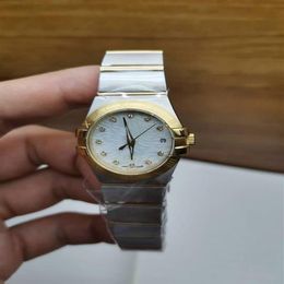 2022 Damenuhr hochwertige Quarzwerk Uhren für Frauen Orologio Reloj Designer AAA Armbanduhr Gold Mode Uhren295J