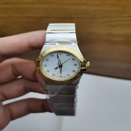 2022 Vrouwen Horloge Hoge Kwaliteit Quartz Horloges Voor Vrouwen Orologio Reloj Designer Aaa Horloge Goud Mode Watchs1892