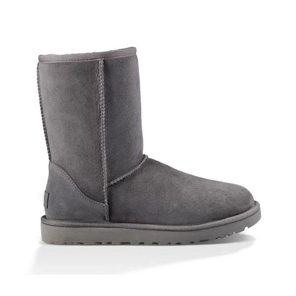 Nuevas mujeres botas de nieve triple negro castaño púrpura rosa azul marino gris moda clásico tobillo bota corta para mujer damas niñas botines zapatos de invierno6