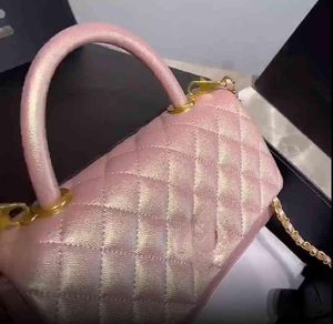 2022 Femmes039s Sac Marque Coco Handlebag Handsbag Caviar Grain Single Baude Messenger C Bag8947747