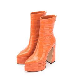 2022 женские ботинки 039s, осенне-зимние новые европейские и американские модные сапоги с каменным узором, утолщенные туфли на высоком каблуке и толстой подошве с острым носком7328670
