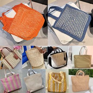 raffias zomer strand strozak rieten weven bakken raffia dames handtassen milano mode uitgehold geweven tote geweven tassen mesh holle boodschappentas p