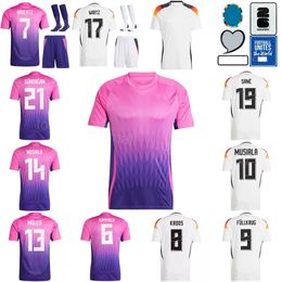 2024 Euro Cup Men Kids 18 Mittelstadt Soccer Jersey 7 Havertz 17 Wirtz 9 Fullkrug 4 Tah 2 Rudiger 22 Ter Stegen Muller Gundogan voetbalshirt Kits Nationaal Team Deguo