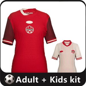 2024 2025 jersey Canada voetbalshirts thuis uit zwart 24 25 DAVIES DAVID nationaal team EVSTAQUIO HUTCHINSON LARIN CAVALLINI LARYEA MILLAR voetbalshirts 16-4XL