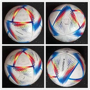 Coupe du monde 2022 Nouveau ballon de football de qualité supérieure Taille 5 Haut de gamme Nice Match Football Ship The Balls Sans C0831 équipe nationale