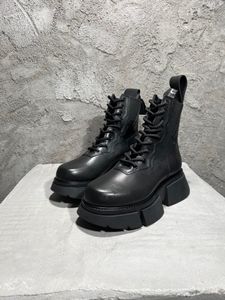 NIEUWE FASHIONS Dames en herenontwerper Mooie zwarte laarzenschoenen - Great Dames en Mens Boots EU -maat 36-45