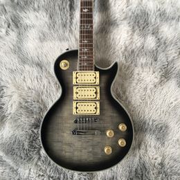 2022 años de venta al por mayor popular de guitarra eléctrica negra de nueva llegada de China Ace guitar