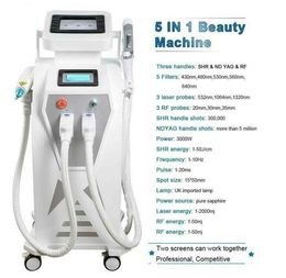 20223000 watts 4 en 1 IPL elight permanent épilation laser OPT tatouage / acné / pigment / rides / vasculaire enlever la machine de beauté de rajeunissement de la peau