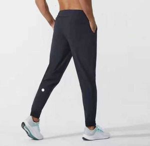 20224 leggings uitlijnen Heren Broek Yoga Outfit Sport Sneldrogend Trekkoord Gym Zakken Joggingbroek Broek Heren Casual Elastische Taille designer Lululemen 6001ess