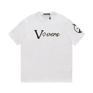 20224 Nouveau créateur de femmes pour femmes T-shirts imprimés fashion t-shirt t-shirt de qualité supérieure coton t-shot décontracté
