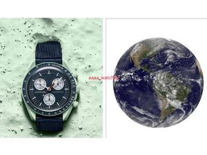 Montre à Quartz pour femmes, nouvelle mode explorer la planète, bracelet en Nylon, matériau céramique, cadran diamètre 42mm, 2022AA