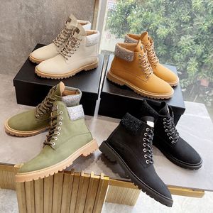 Bottes Martin à lacets pour femmes, chaussures montantes, à la mode, bottes courtes décontractées, automne et hiver 2022