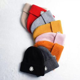 2022Designer Beanie Luxe hoed cap gebreide hoed schedel winter unisex kasjmier letters casual outdoor motorkap gebreide hoeden 11 kleur