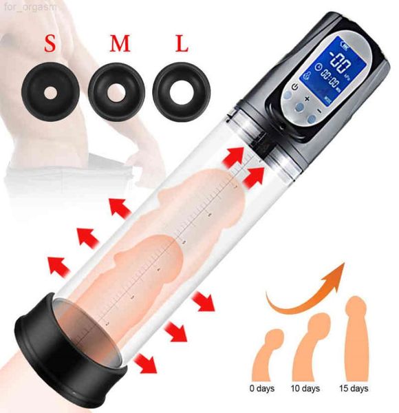 Bomba de pene 202222222222222222 Masturbator macho USB Erección Automática Penile Conjunto de sexo Toys para hombres Shop9690730