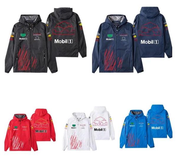 Jersey de carreras F1, nueva chaqueta cálida impermeable para exteriores, el mismo estilo personalizado