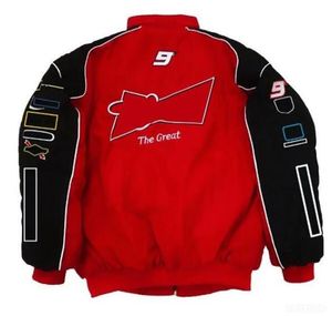 Veste de course de Formule 1 2022F1, vêtements en coton avec logo entièrement brodé, automne et hiver, spot s224E