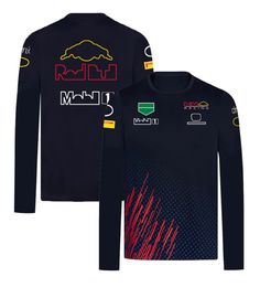 2022F1 Racing Suit Team Fan T-shirt heren met lange mouwen T-shirt auto overalls Summer Custom Plus-maat