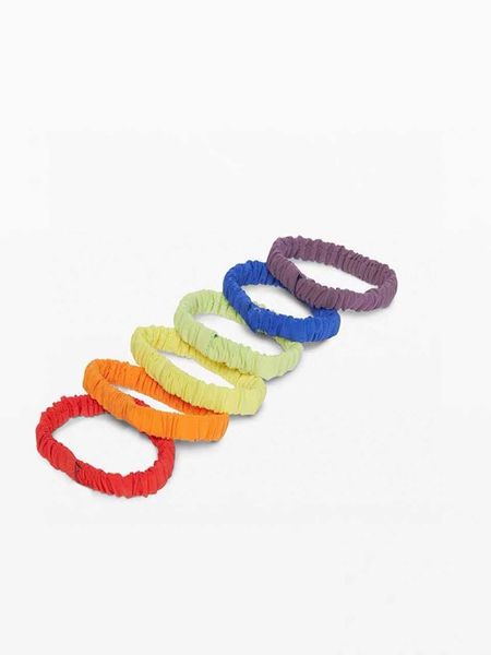 2022LUU CHEURES COLONS DIES DU COURTRE 6 COLOR COURT COURT SPORTS CANDY ARON CHEFBAND YOGA FIESSS HEURS Cordon Réflexion Anti-Skid Super Elastic